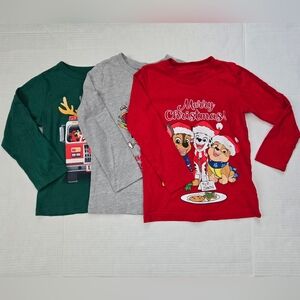 Toddler Shirt Bundle - Christmas Themed 4T